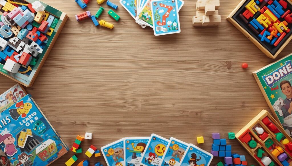 ঘরের ভিতরে শিশুদের জন্য ইনডোর গেমস